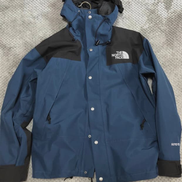[정품] 노스페이스 투톤 고어텍스 마운틴 자켓 블루 XXL