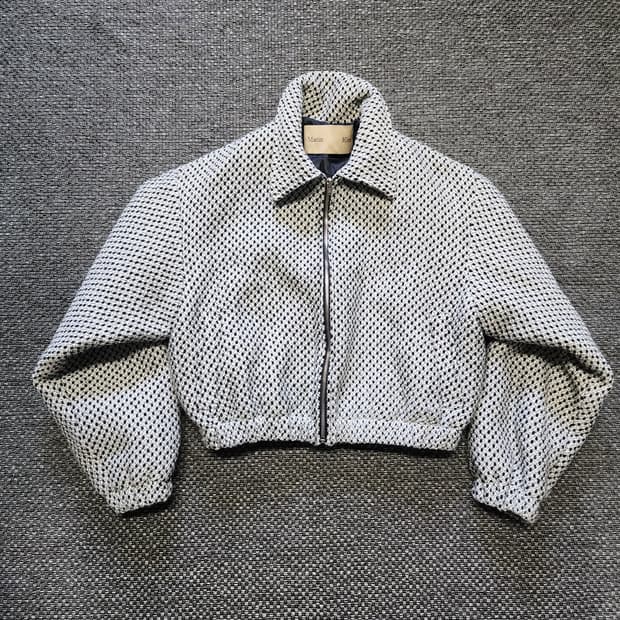 마뗑킴 크롭 트위드 자켓  프리사이즈 