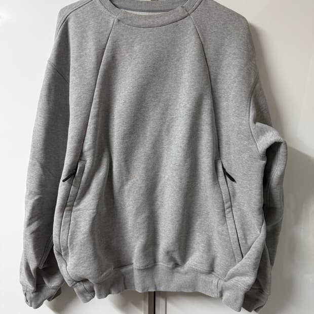 미즈노 언어펙티드 그레이 맨투맨