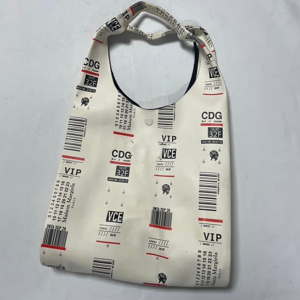 마르지엘라 18ss travel ticket bag