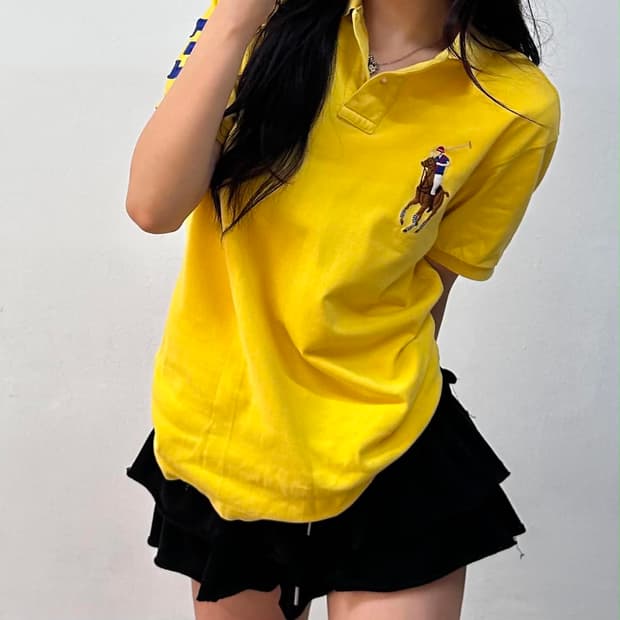 폴로 랄프로렌 빅포니 러블리힙 pk 반팔 카라티(M)