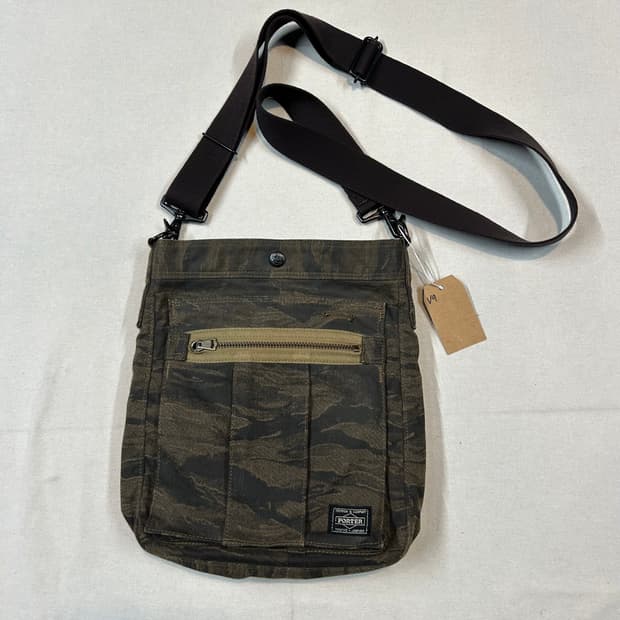 요시다 포터 타이거 카모 숄더백 크로스백 70주년 한정판 V9