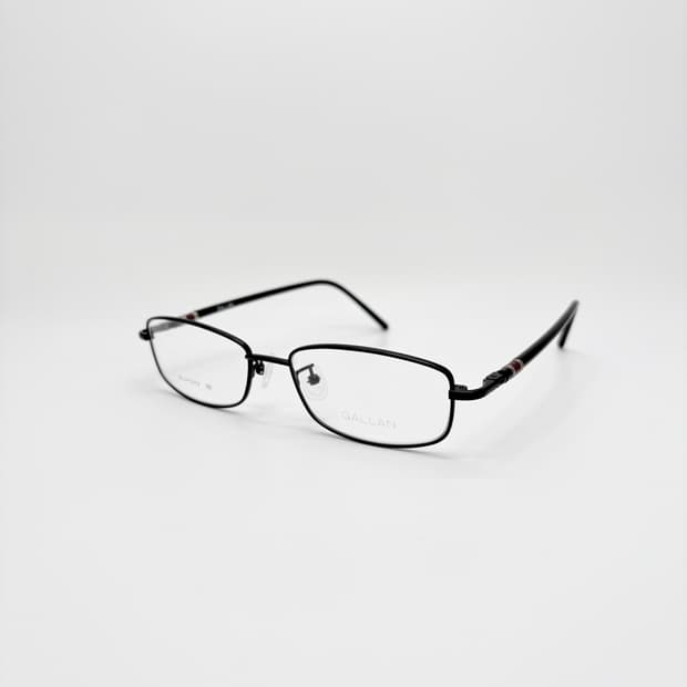 GALLAN 블랙 사각 메탈테