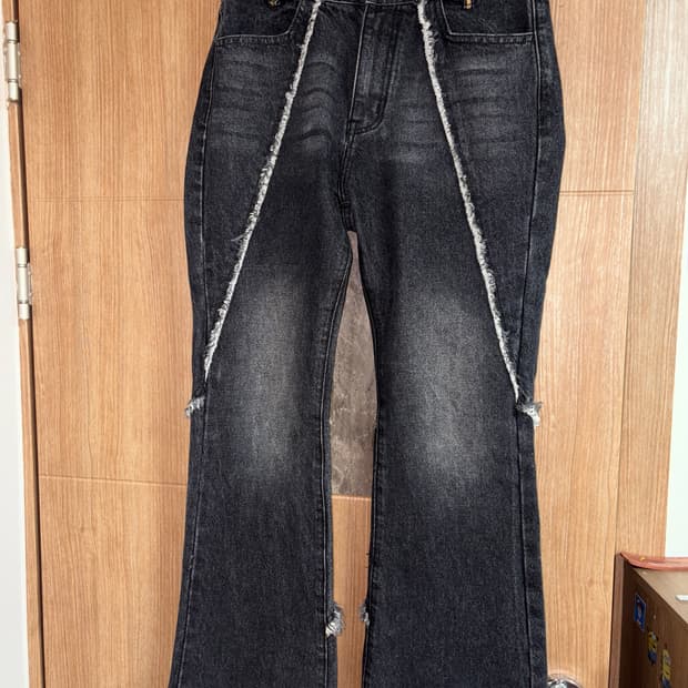 엑스톤즈 우먼(루나키후) 부츠컷 블랙진