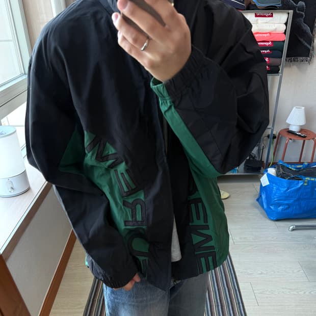 슈프림 커브 트랙 자켓