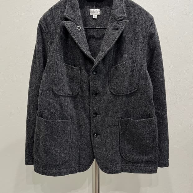 엔지니어드 가먼츠 해링본 울 자켓