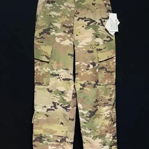 미군 멀티캠 팬츠 신품