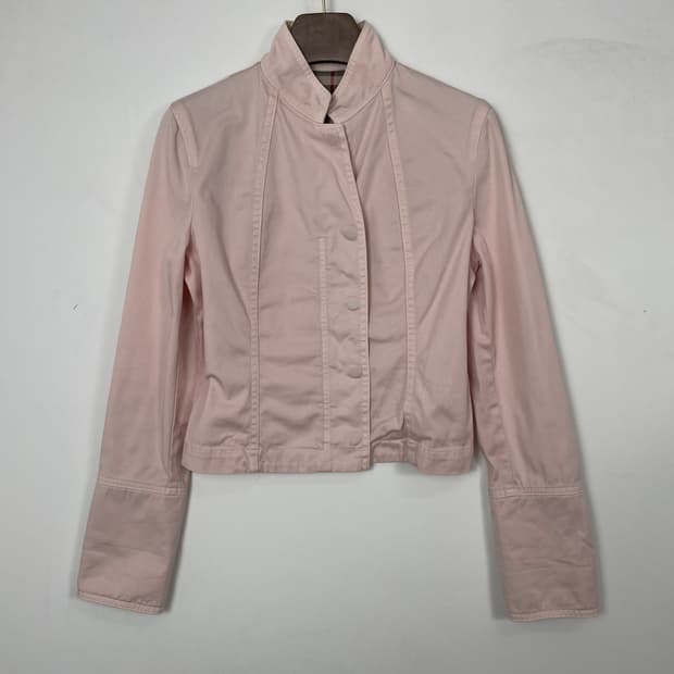 버버리 이탈리아 메이드 여성 코튼자켓 (UK6)