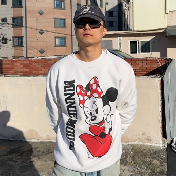 90’s Disney Mickey front/back sweatshirt