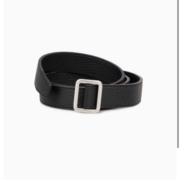 Aieul(아이엘) Slider Belt_Black/Silver 