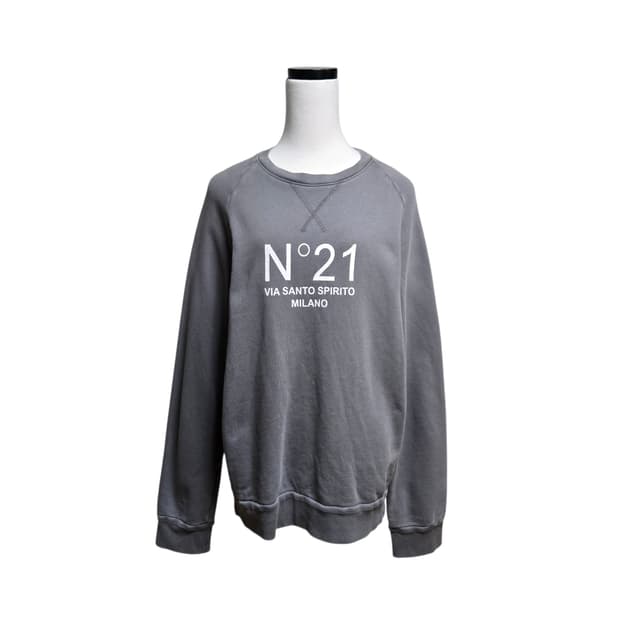 N.21 넘버21 2021 코튼 스웻셔츠/ 여성 맨투맨 