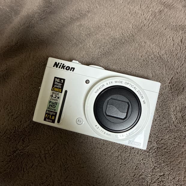 니콘 쿨픽스 P310 화이트 디카