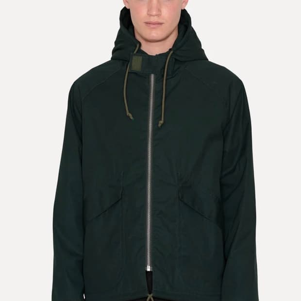 yeezy military waxed anorak