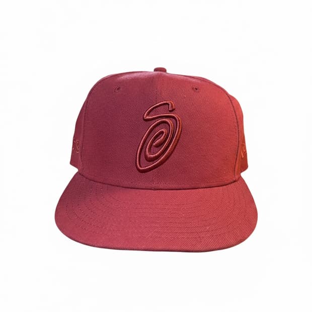 스투시 뉴에라 2024년 볼캡 레드