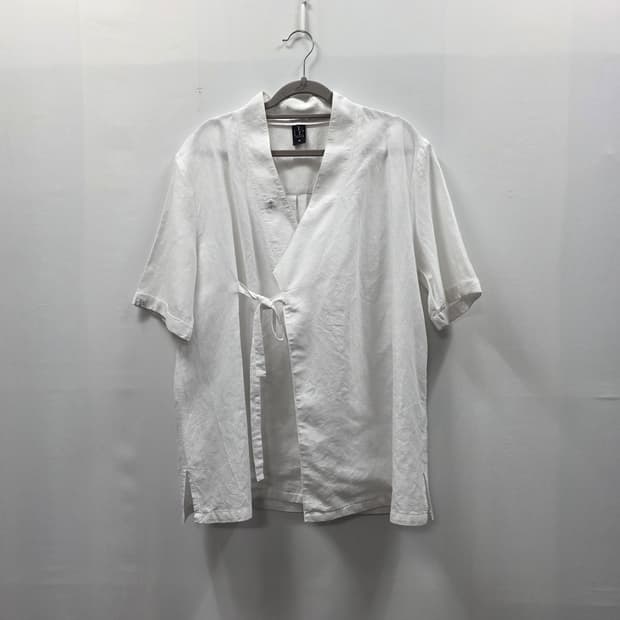 1675 리슬 LEESLE 남성 계량한복  M 화이트 라미 혼방