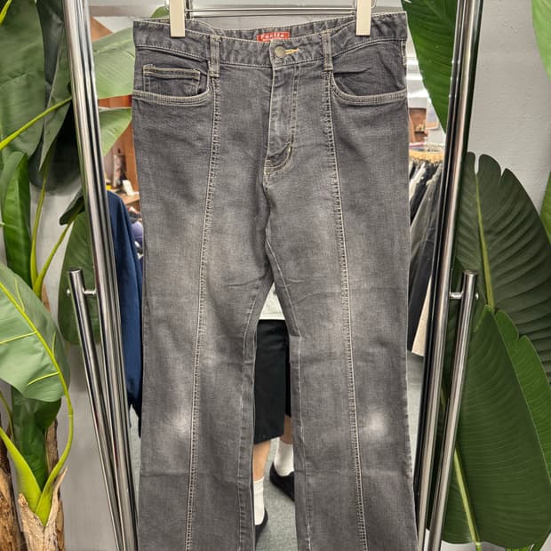 japanese vintage Facile 흑청데님
