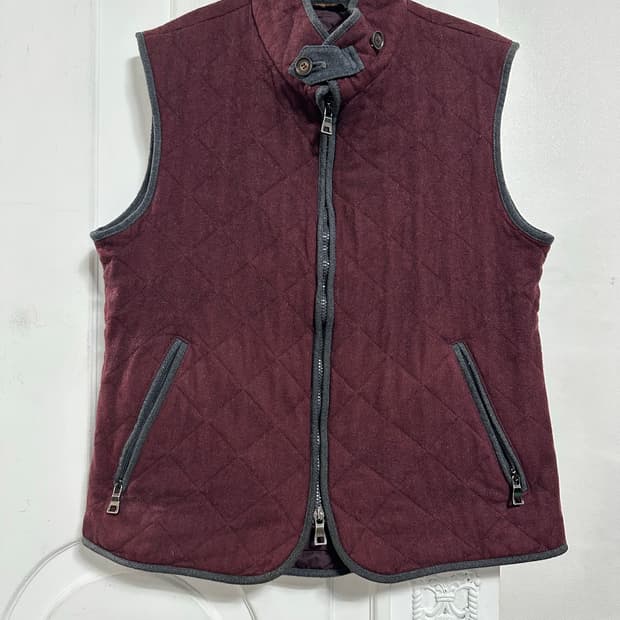 워터빌 WATERVILLE 플란넬 퀄팅 베스트