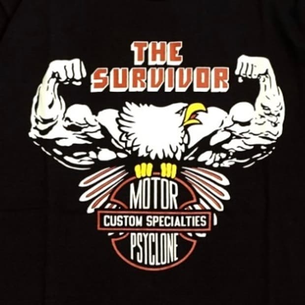 프리휠러스 “THE SURVIVOR” 티셔츠 블랙 오더