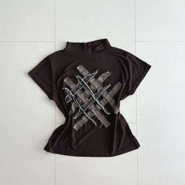 cross patch top