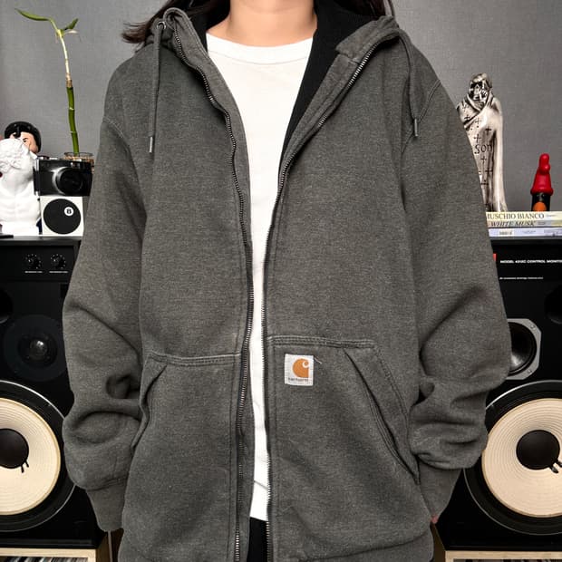 칼하트 후드집업