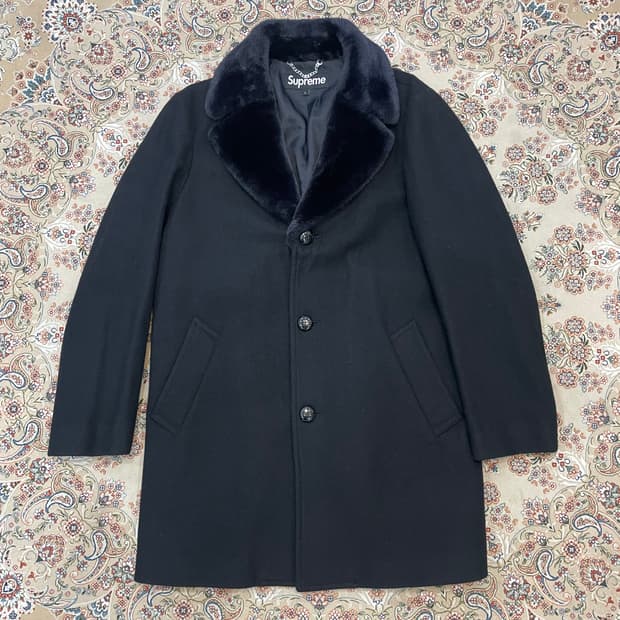 슈프림 퍼 코트