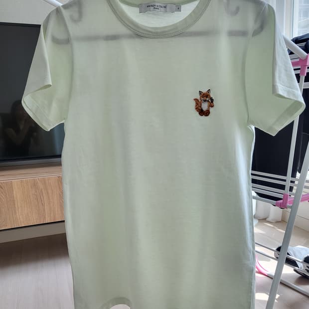 메종키츠네 반팔 연민트 xs