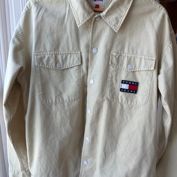 타미진스 스냅 오픈 코튼 셔츠