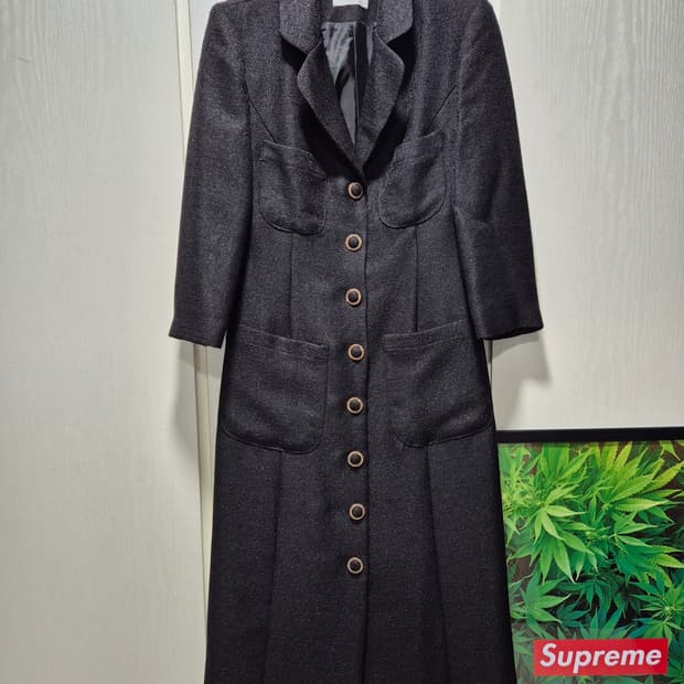 (타임세일)(새상품)딘트 롱 트위드 원피스