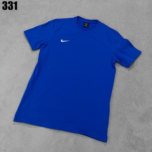 나이키 블루 반팔티 