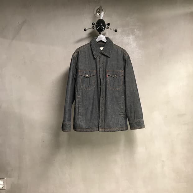 리바이스 쉐르파 흑청 M