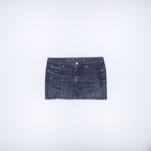 29 게스 여성 데님 미니스커트 0410H1