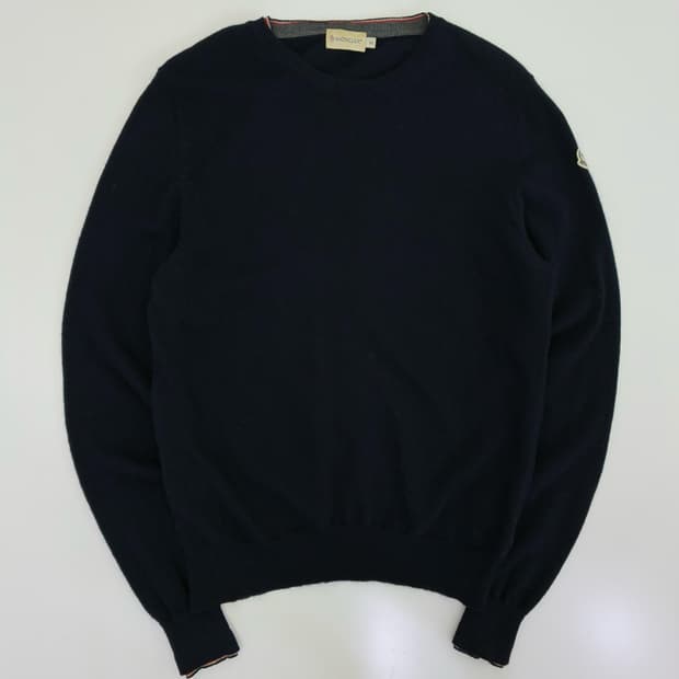 Moncler  몽클레어 패치 울 라운드 니트