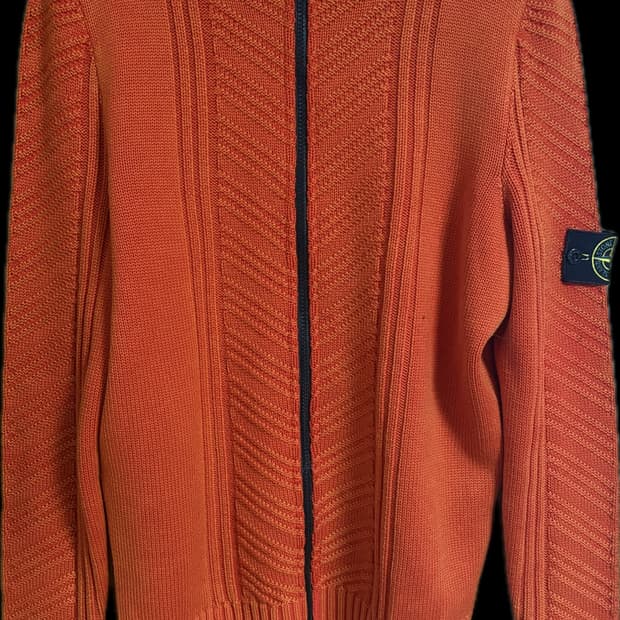 스톤아일랜드 니트 집업