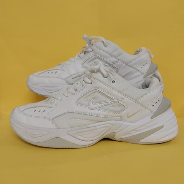 남성 나이키 M2K 테크노 화이트 운동화 (290)