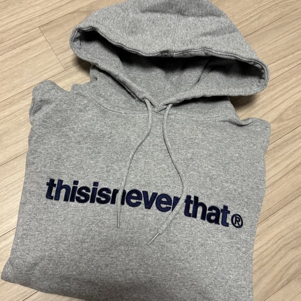 디스이즈네버댓 후드티 XL