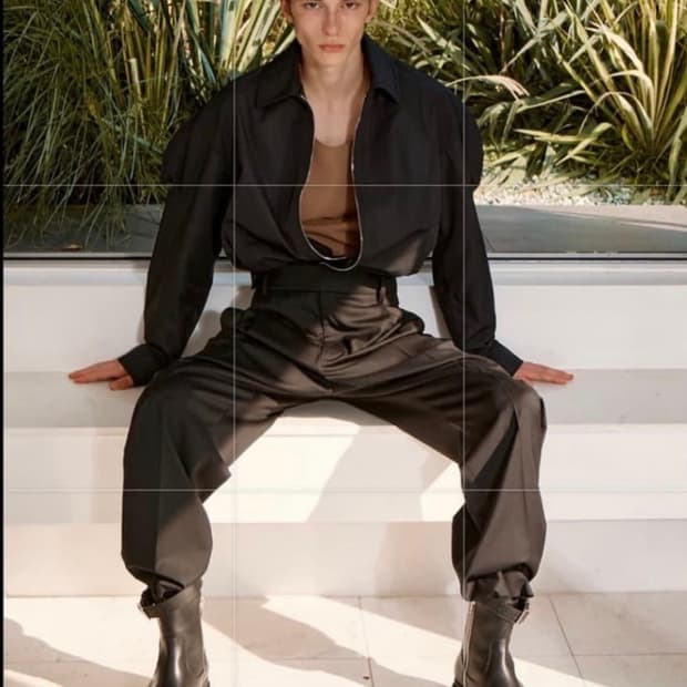 렉토 숏 집업 블루종 자켓 L