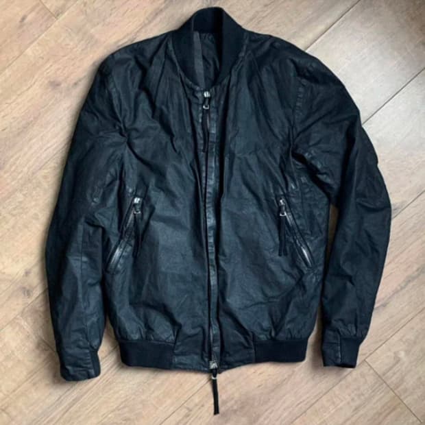 보리스 비잔 사베리 boris bidjan J3 왁스 봄버자켓