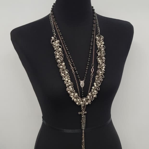rosario necklace set