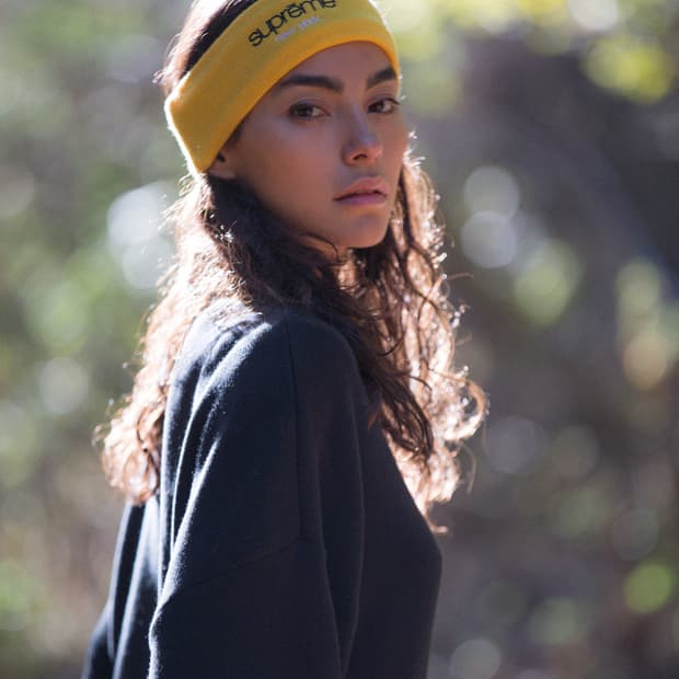 2016FW 슈프림 플리스 헤어밴드