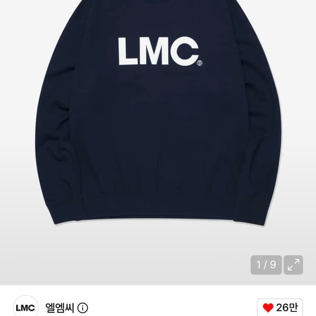 LMC BASIC OG SWEATSHIRT navy