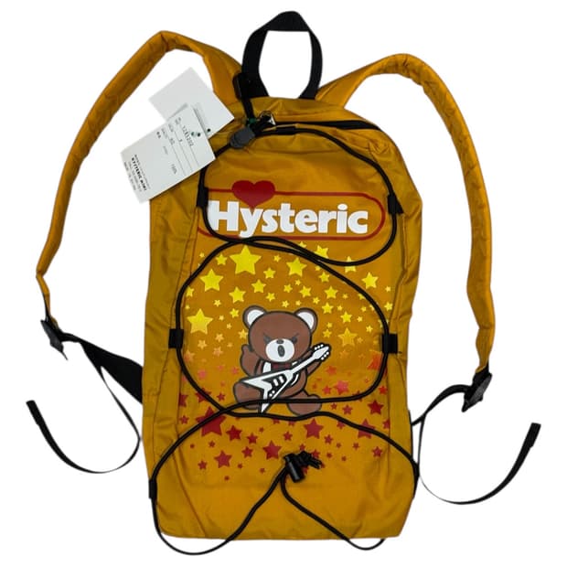 히스테릭 글래머 아카이브 퍽베어 백팩 가방 새 상품 풀 구성
