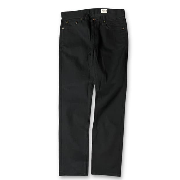 (31) 모드나인 블랙 코튼 팬츠