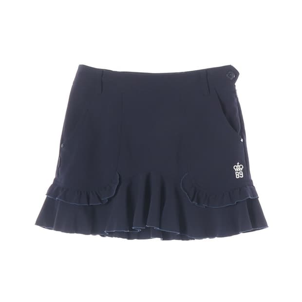 파리게이츠 네이비 프릴 큐롯 스커트