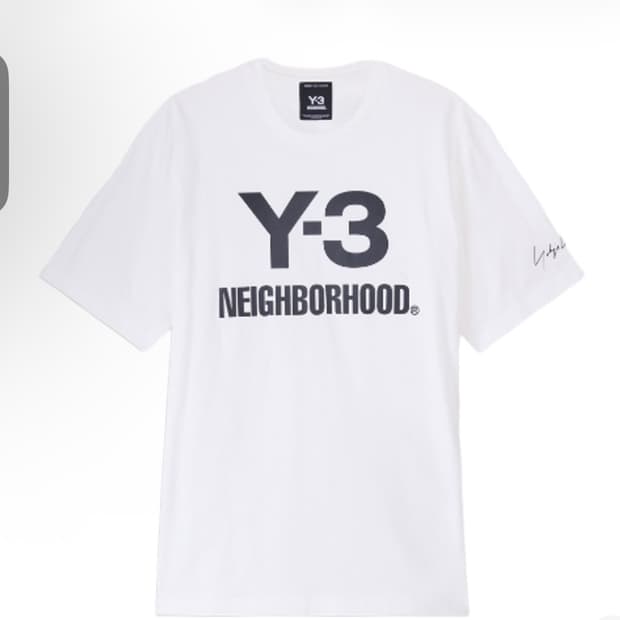 Y-3 네이버후드 반팔티