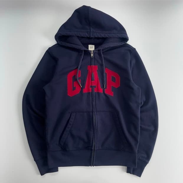 Gap 레트로 네이비 후드집업