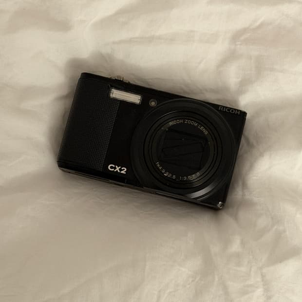(작례O) 리코 CX2 디카 빈티지디카 블랙