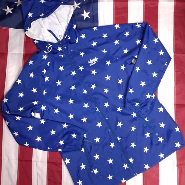 오리지날 아디다스 스타 리버서블 바람막이 자켓