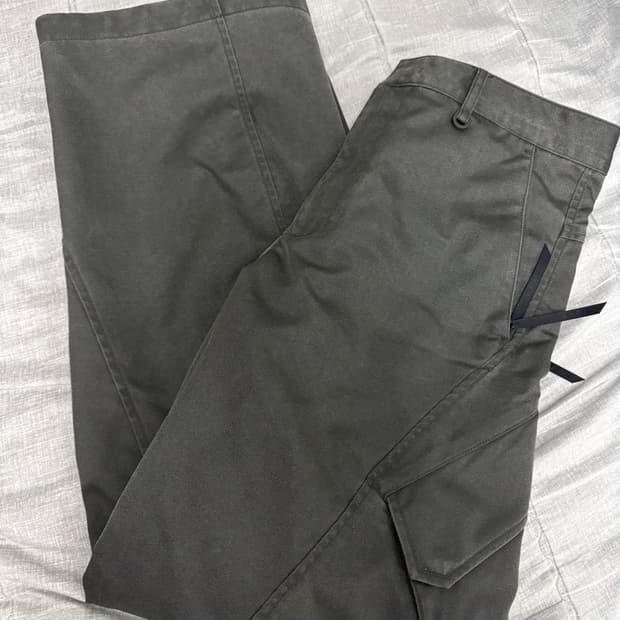 지용킴x코오롱 아웃포켓 3D 팬츠 그레이