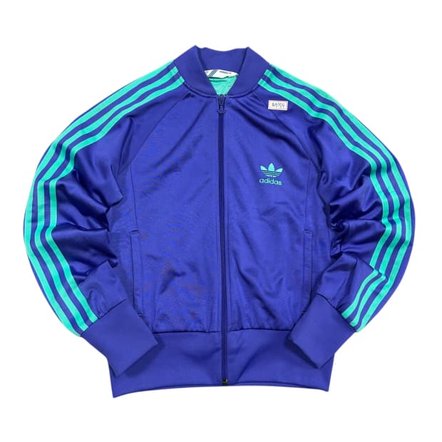 ✨ (바배) 아디다스 스카이 삼선 퍼플 트랙탑 져지 