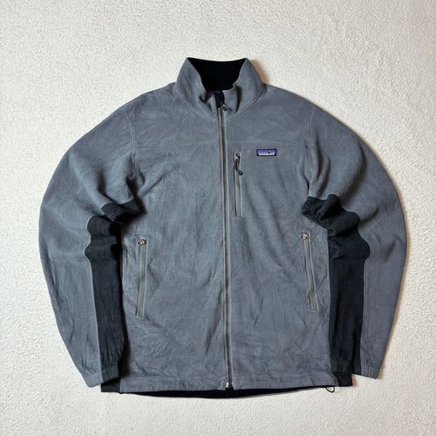 파타고니아 그레이배색 폴라텍 후리스 자켓 PN7325